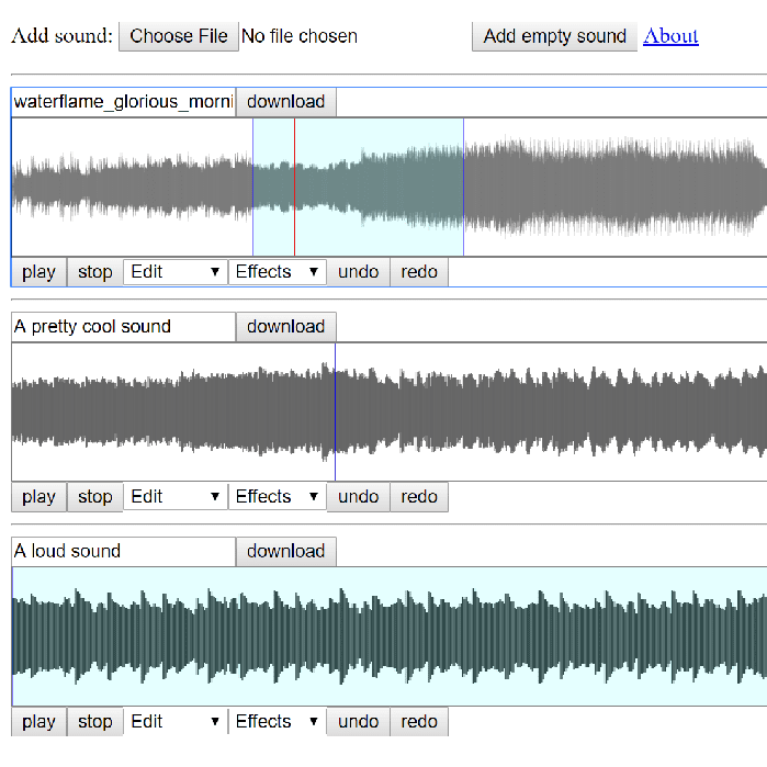 Thumbnail for Audio Editor