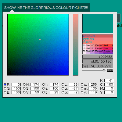 Thumbnail for Colour input II